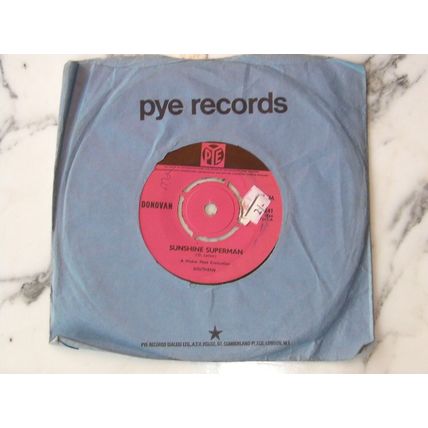 Donovan - Sunshine Superman /The Trip 45rpm 7'' Vinyl Record 7N.17241 (1966)