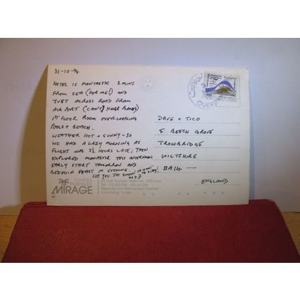 LA MADINA DE SOUSSE, Tunisia used postcard 1994 postmark =