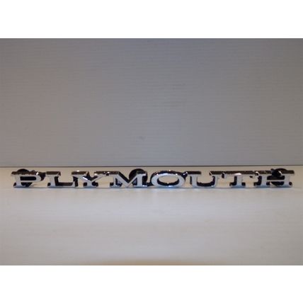 1968 - 1972 PLYMOUTH EMBLEM OEM 2785791 Road Runner Satellite Belvedere 69 70