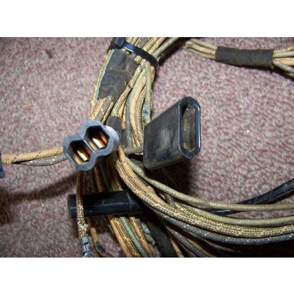1952 DESOTO TAILLIGHT / COURTESY DOME LIGHT WIRING HARNESS OEM FIREDOME