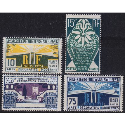 FRANKREICH FRANCE [1925] MiNr 0177-80 ( */mh )