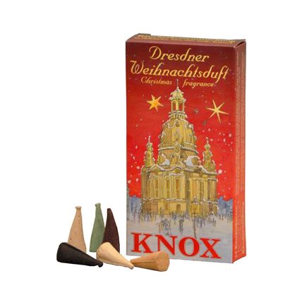 15410 - Knox Large Incense - Assorted Scents - 1 Box of 24 pcs - 5"H x 2.5"W ...