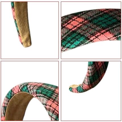 4Pcs Fluffy Makeup Headband Thick Hair Band for Women Padded Hair Accessories