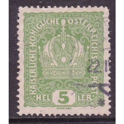 Austria 1916 Imperial Crown 5h Fine Used SG 248 VGC