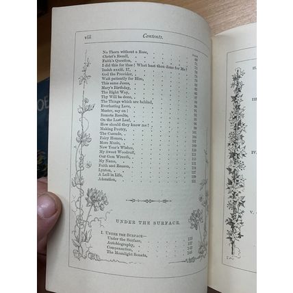 1880 "LIFE MOSIAC" FRANCES RIDLEY HAVERGAL ILLUSTRATED LARGE ANTIQUE BOOK (P5)