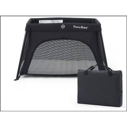 Pamo Babe Mini Travel Crib – Lightweight Baby Playard with Zip Door