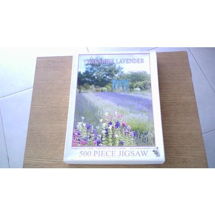 YORKSHIRE LAVENDER, TERRINGTON, YORK Jigsaw Puzzle (500 Piece)