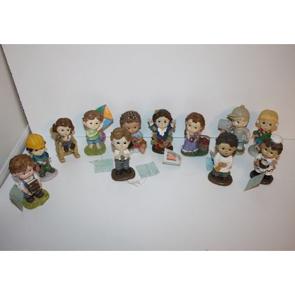 VTG Collectable Figurines Tender Times 12 Boys Girls Kids Room Decor Gifts