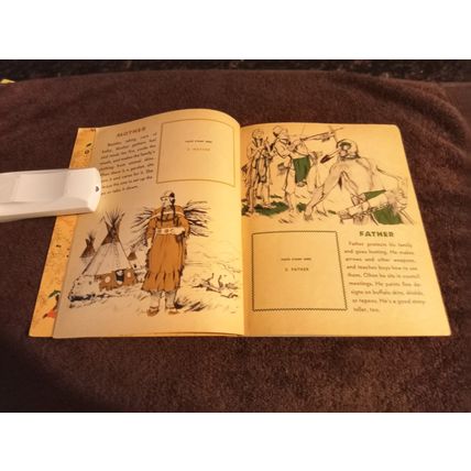 Little Golden Book Indian Stamps By Edward Huberman (A) Edition 1957 No Stamps