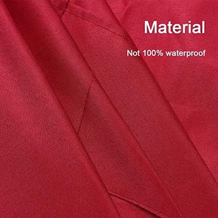 16 Pack Red Bib Plain Aprons Bulk for Women Men Adult with 2 Pockets-Chef Cookin