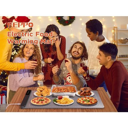 FEPPO Food Warming Mat, Upgrade High-Tech Graphene Heating Film, Fast Full Surfa