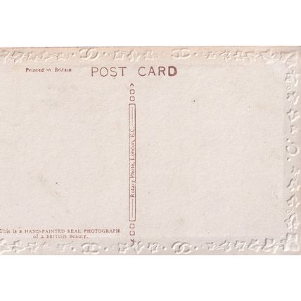 Rotary Postcard Daily Mirror Beauty Contest Miriam Babbage 1st Prize winner