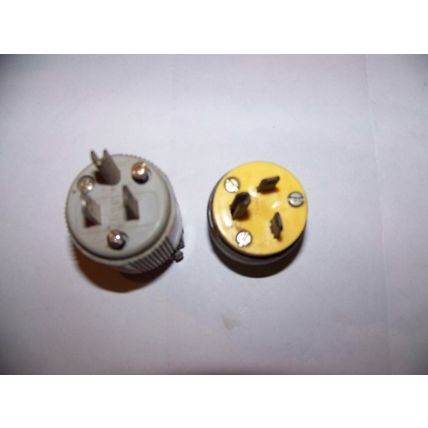 USED!! MALE & FEMALE CORD REPAIR ENDS, FREE SHIPPING US ONLY!!