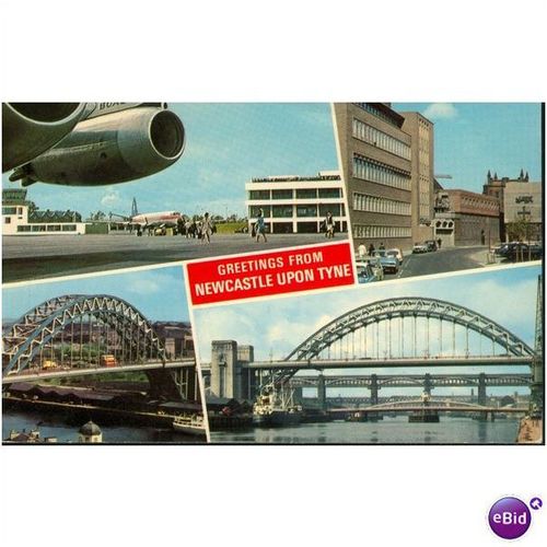 Greetings From Newcastle Upon Tyne, Northumberland (Tyne & Wear) Multi-View