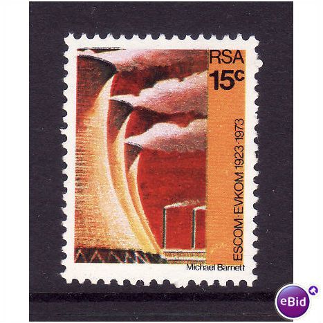 SOUTH AFRICA 1973 SG328 15c COOLING TOWERS U/M MINT