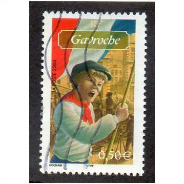 FRA 2003 50c 'LITERATURE - GAVROCHE' FINE USED (EBID20-466)