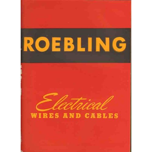 john a roebling sons company 1942 electrical wire vintage catalog