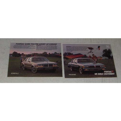 1984 Pontiac Bonneville and Parisienne Car Ad