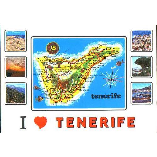 Postcard - I love Tenerife