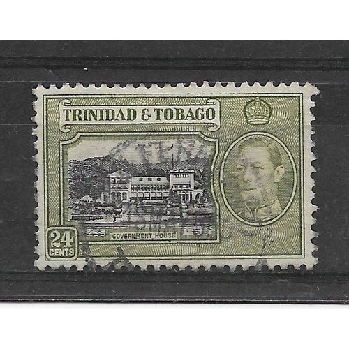 Trinidad&Tobago.SG253 24c Government House.Fine Used.Nov18a