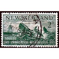 New Zealand, 1956 2d Southland Centennial SG 752 (Scott #313), used
