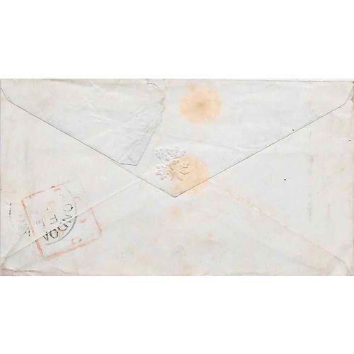 Canada " Small Queen Victoria #39b Perf 11 1/2 x 12, to England PACKET 1874