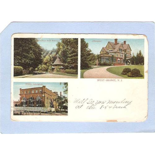 New Jersey West Orange 3 View Various Locations~994