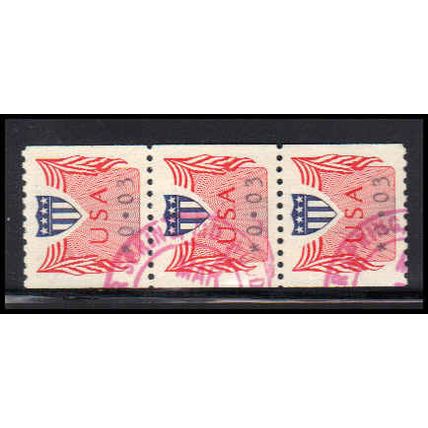 Used CVP31 3c Shield Fine Strip of 3 PA5160