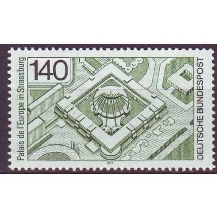 GERMANY BUND [1977] MiNr 0921 ( **/mnh ) Bauwerke