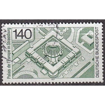 GERMANY BUND [1977] MiNr 0921 ( O/used ) Bauwerke