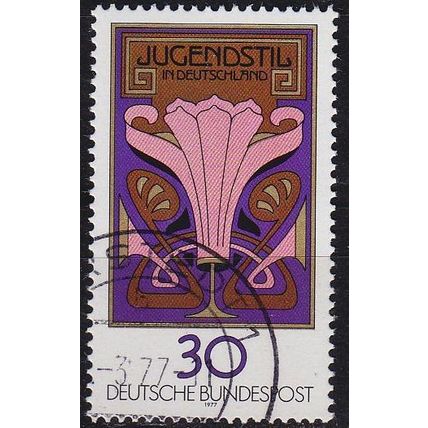 GERMANY BUND [1977] MiNr 0923 ( O/used ) Kunst
