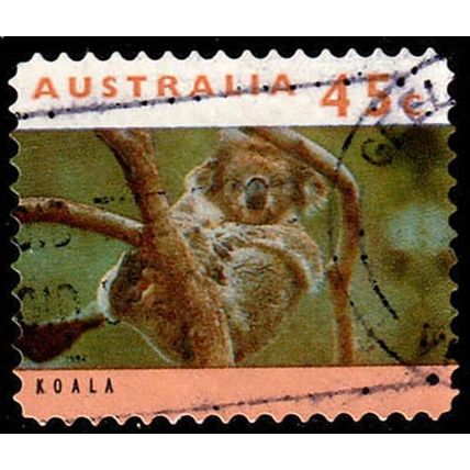 Australia 1994 Animals 45c Used Stamp Koala #1