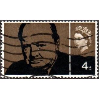 1965 Churchill Commemoration. 4d. (Ord) Fine Used