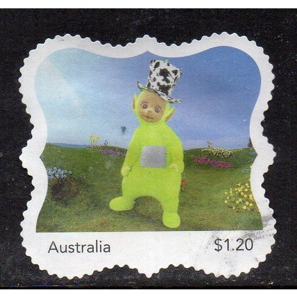 AUSTRALIA: 2023, TELETUBIES, 25 YEARS, USED SELF-ADHESIVE MYSTAMP. 063/064