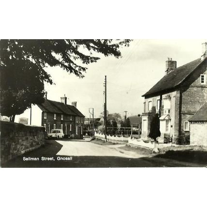 Staffordshire GNOSALL Sellman Street Postcard
