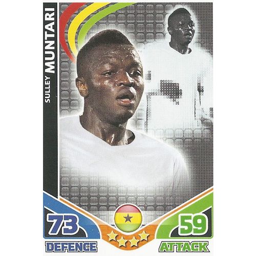 Match Attax - World Cup 2010: Ghana - Midfielder, Muntari