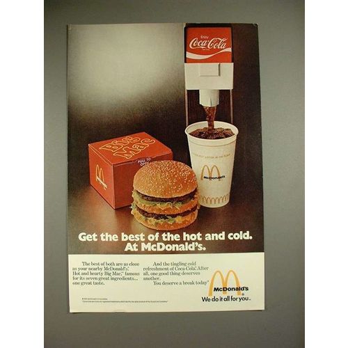 1975 McDonald's Big Mac & Coca-Cola Ad!