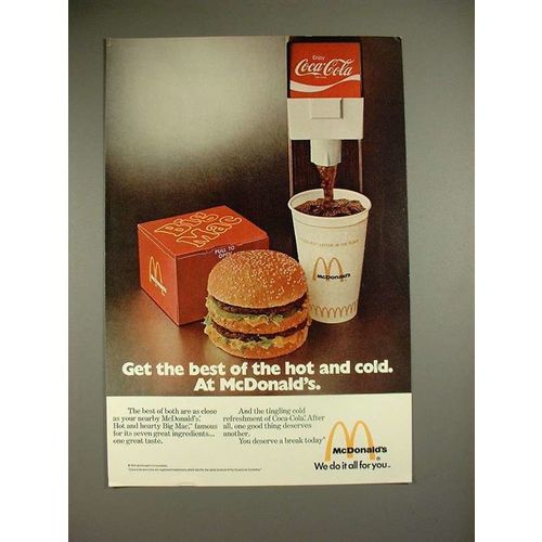 1975 McDonald's Big Mac & Coca-Cola Ad!