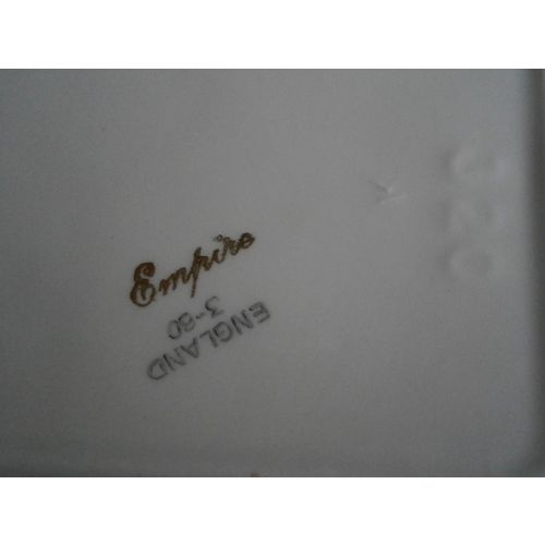 Retro Empire Ware Bamboo Design Sandwich Tray 1960