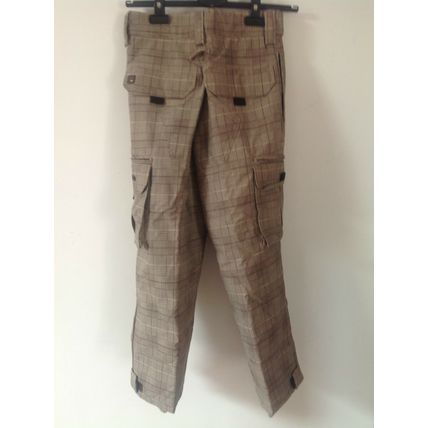 E408 BOYS BROWN WATERPROOF SKI TROUSERS 8YR XS RET £45 BNWT