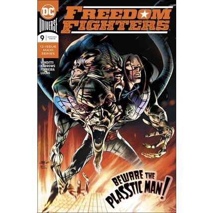 Freedom Fighters (2018) #9 DC Comics UNCLE SAM Adolph Hitler CYBORG OVERMAN