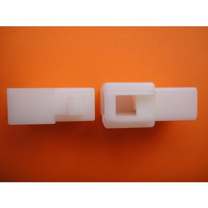 DC Power Connector s, T Type, Pair - Male & Female Set. New Old Stock