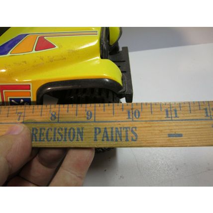 RARE 1970'S TONKA JEEP 4x4 YELLOW MR-970 PRESSED STEEL TOY TRUCK