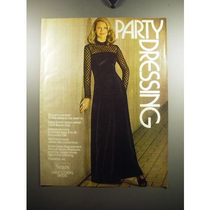 1973 Sears Dresses Advertisement - Party Dressing