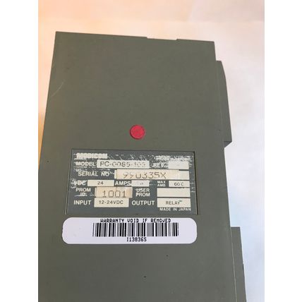 MODICON PC0085 PLC EXPANSION RACK 3-SLOT,POWER SUPPLY PC-0085-103,SA