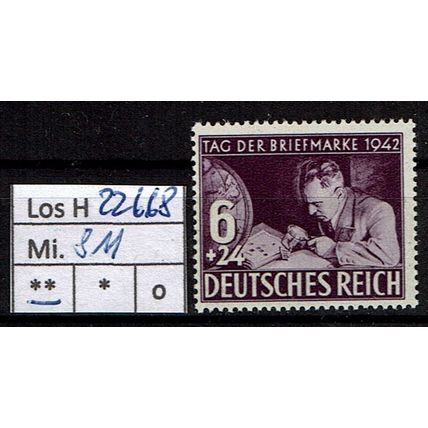 Los H22668: Deutsches Reich Mi. 811 **