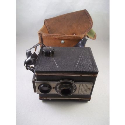 Vintage Coronet Twelve 20 Colour Filter Model Box Camera 12 20 With Pouch
