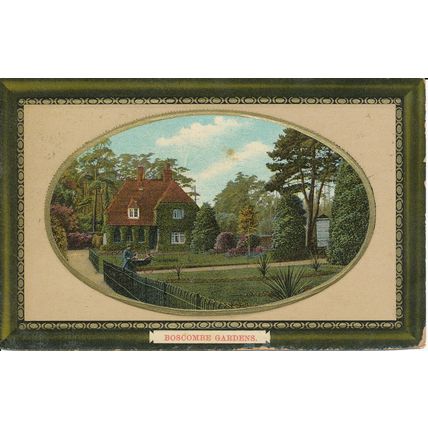 PC20856 Boscombe Gardens. Milton. Sellwell. No 332. 1914