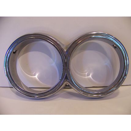 1963 64 CHRYSLER HEADLIGHT RINGS BEZELS NEWPORT NEW YORKER 300 #2276464 2276465