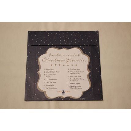 Boys Town 5" CD with Original Paper Cover-INSTRUMENTAL CHRISTMAS FAVORITES